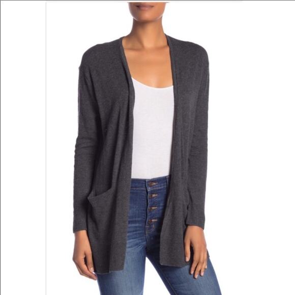 Madewell Summer Ryder Dark Gray Cardigan - Picture 2 of 7